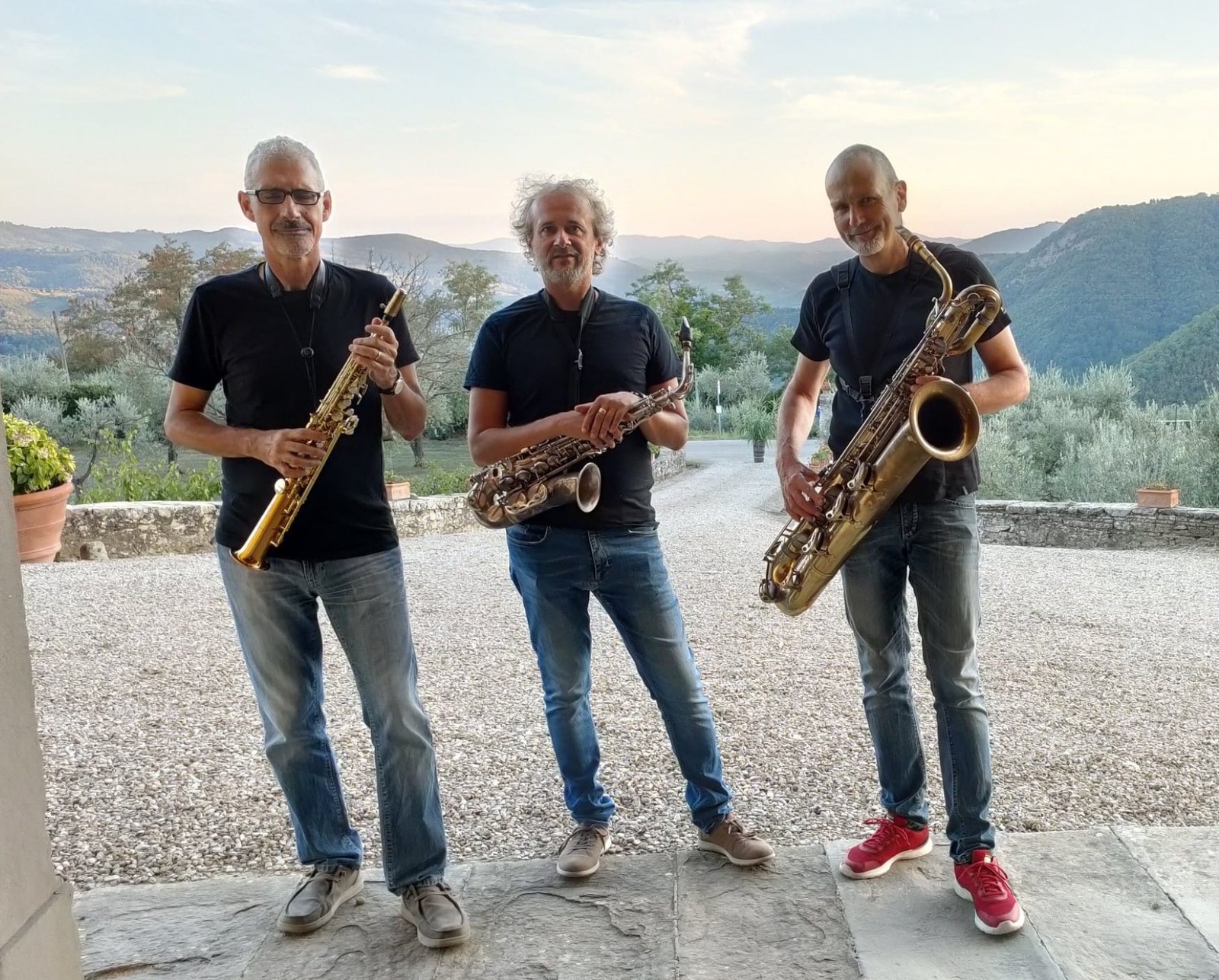 Tritticotrio: Andrea Coppini, Arnolfo Borsacchi e Giacomo Downie